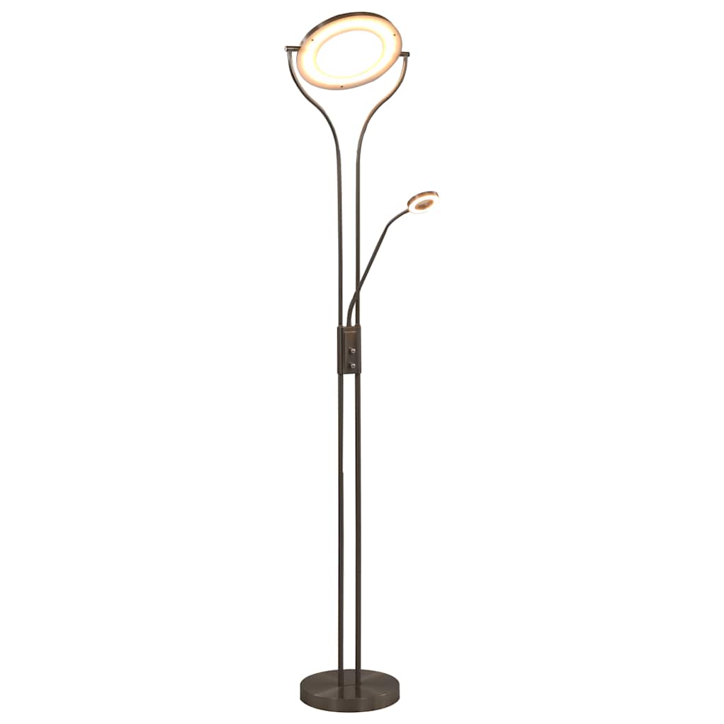Golvlampa 18 W Silver 180 Cm Dimbar