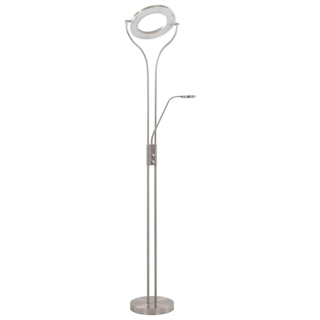 Golvlampa 18 W Silver 180 Cm Dimbar