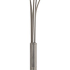 Golvlampa 200 Cm 5 X E14 Silver