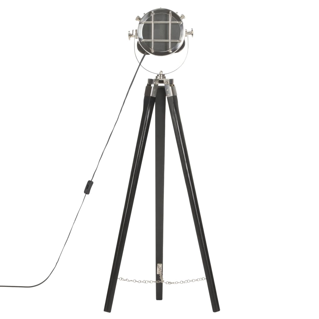 Golvlampa Massivt Mangoträ 97 Cm