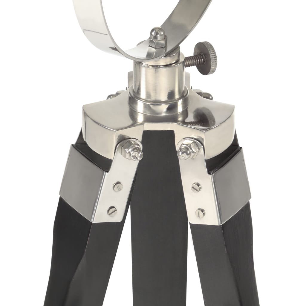 Golvlampa Massivt Mangoträ 97 Cm