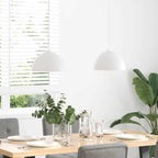 Pendellampa 2 St Höjdjusterbar E27 Ø 30 Cm Metall