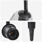 Takspotlight Svart 54 X 13 X 26 Cm Glas Och Metall