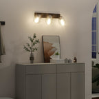 Takspotlight Svart 54 X 13 X 26 Cm Glas Och Metall