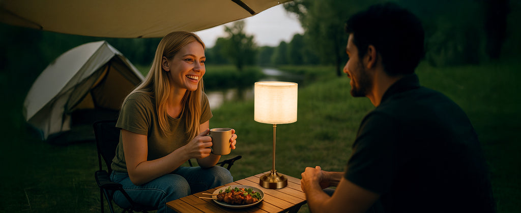 Sladdlös Uppladdningsbar Bordslampa
