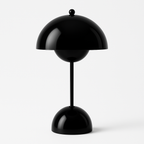 Flower Bordslampa Svart Glansig