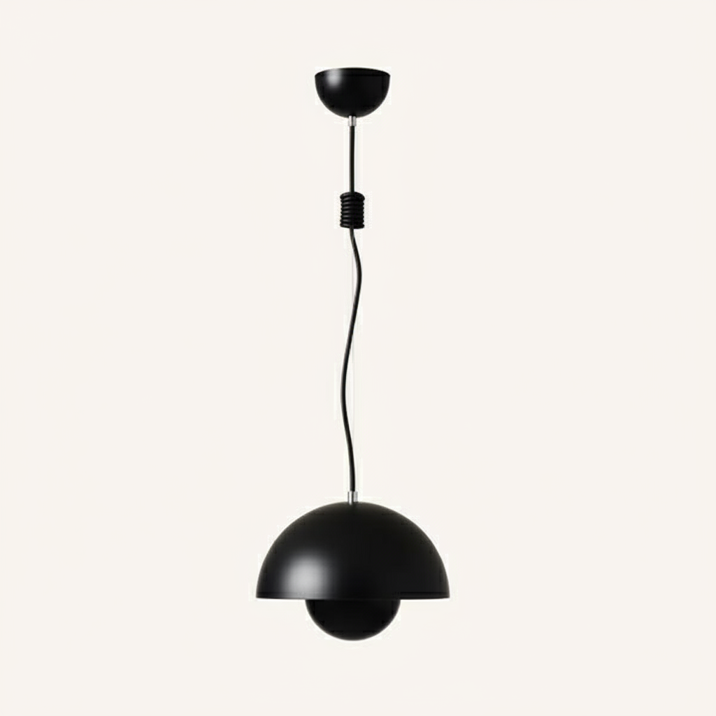 Flowerbud Taklampa Svart