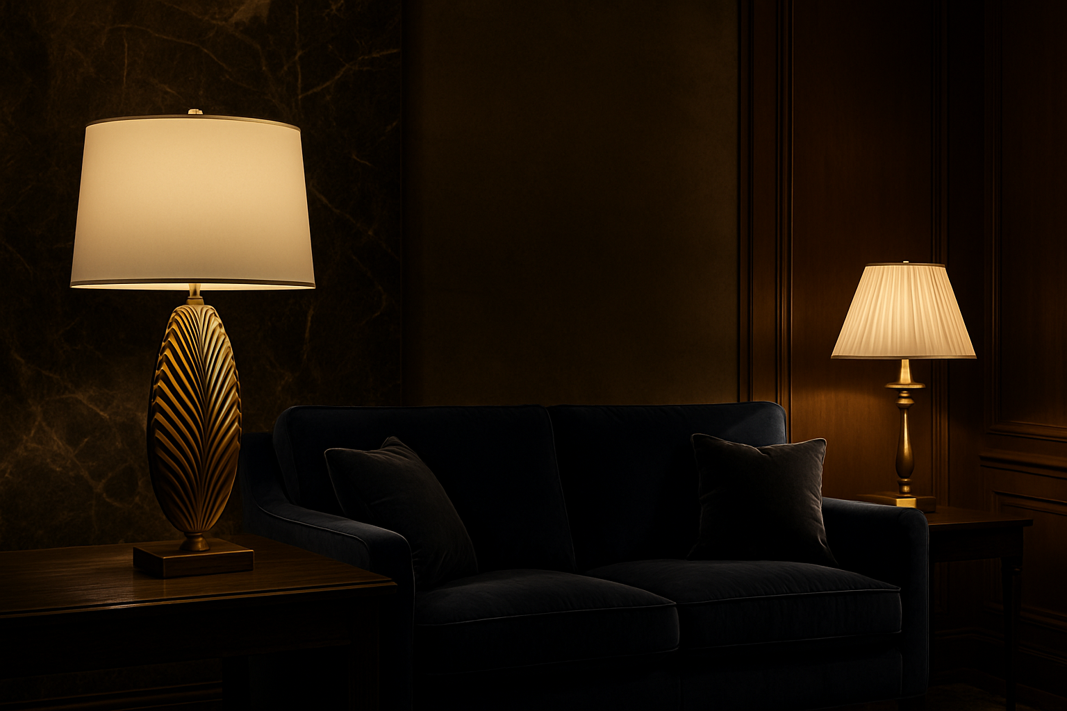 Lyxig bordslampor hero-bakgrundsbild