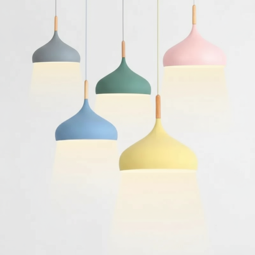 Macaron taklampor produktbild