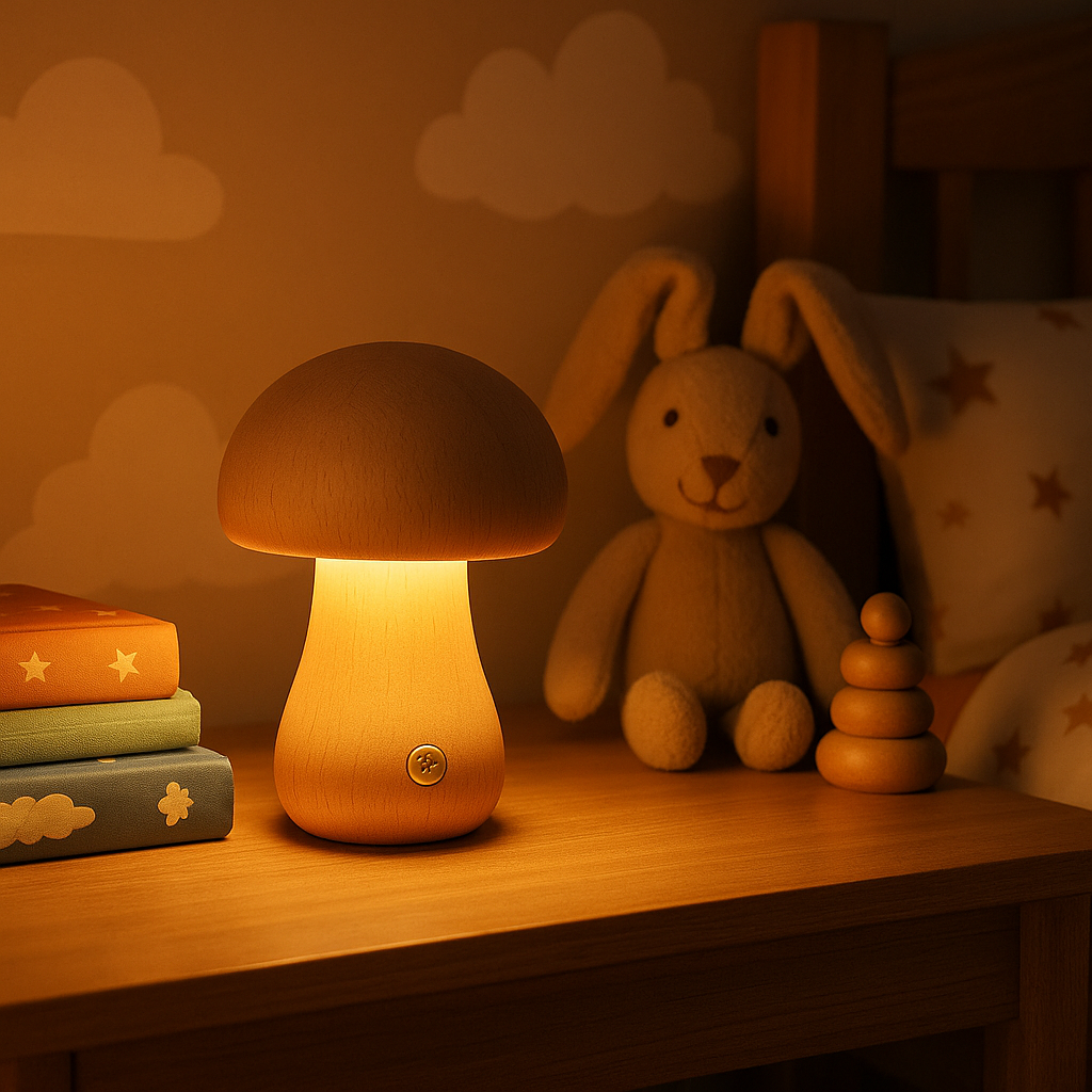 Svamplampa i barnrum